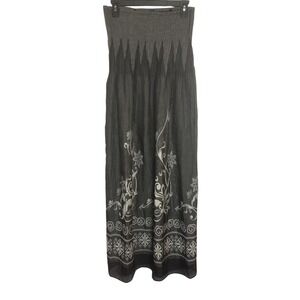 Anthropologie Lapis Convertible Maxi Skirt Tube Dress Witchy Fairy Grunge Whimsy